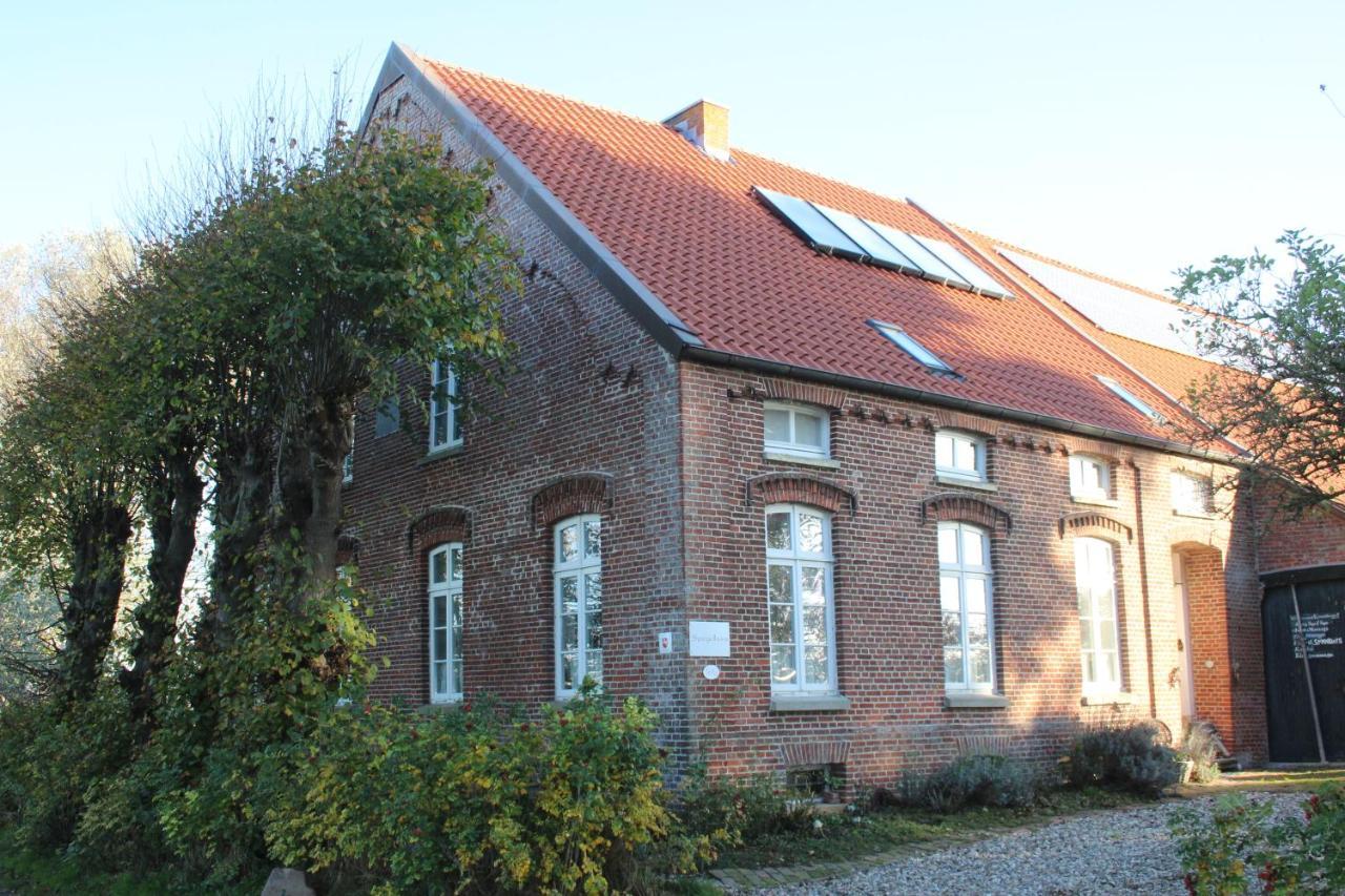 Ferienhof Spiegelhaus Krummhörn Buitenkant foto