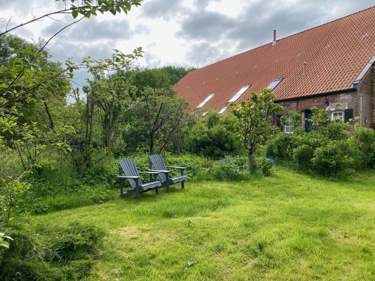 Ferienhof Spiegelhaus Krummhörn Buitenkant foto