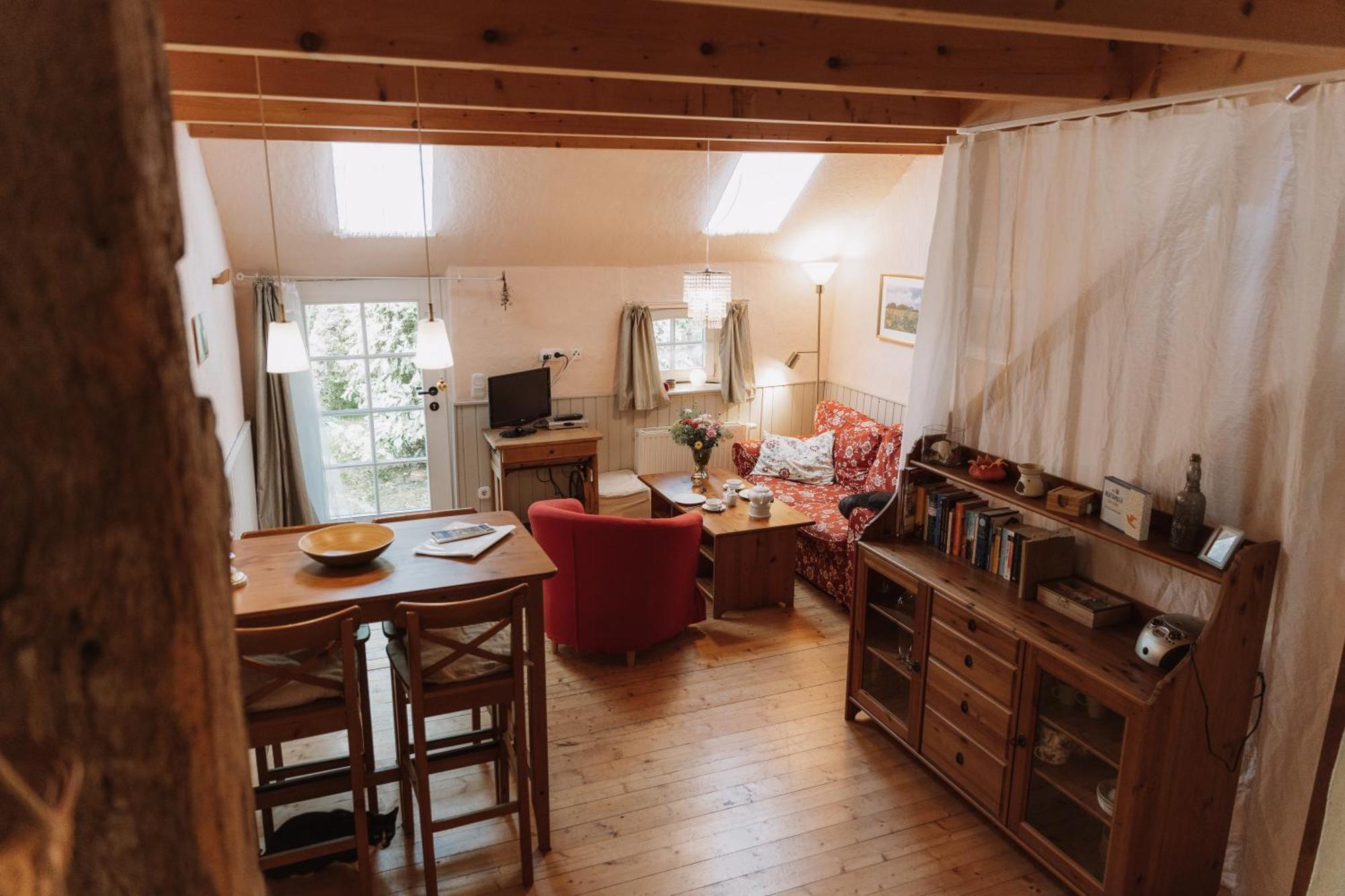 Ferienhof Spiegelhaus Krummhörn Kamer foto