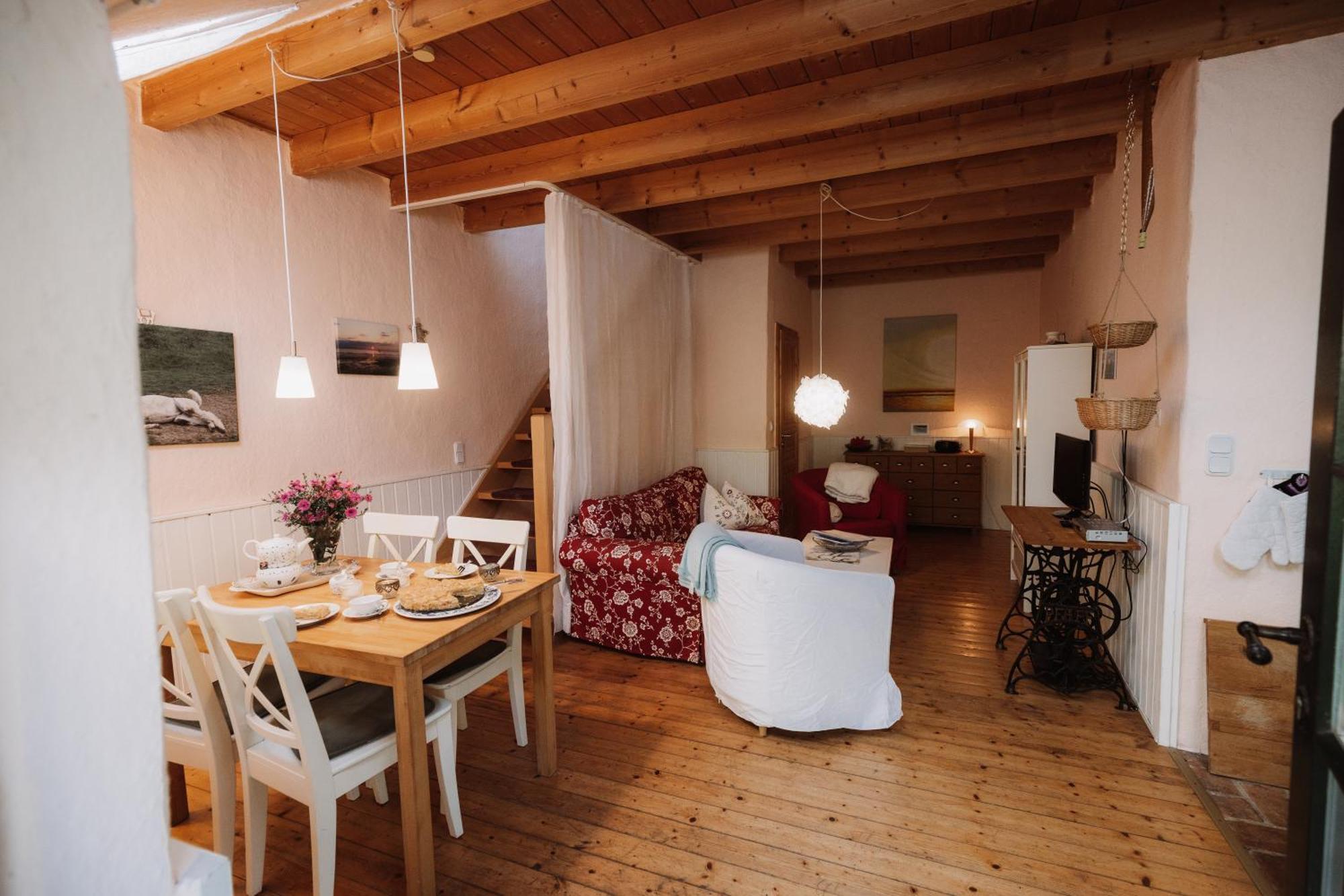 Ferienhof Spiegelhaus Krummhörn Kamer foto