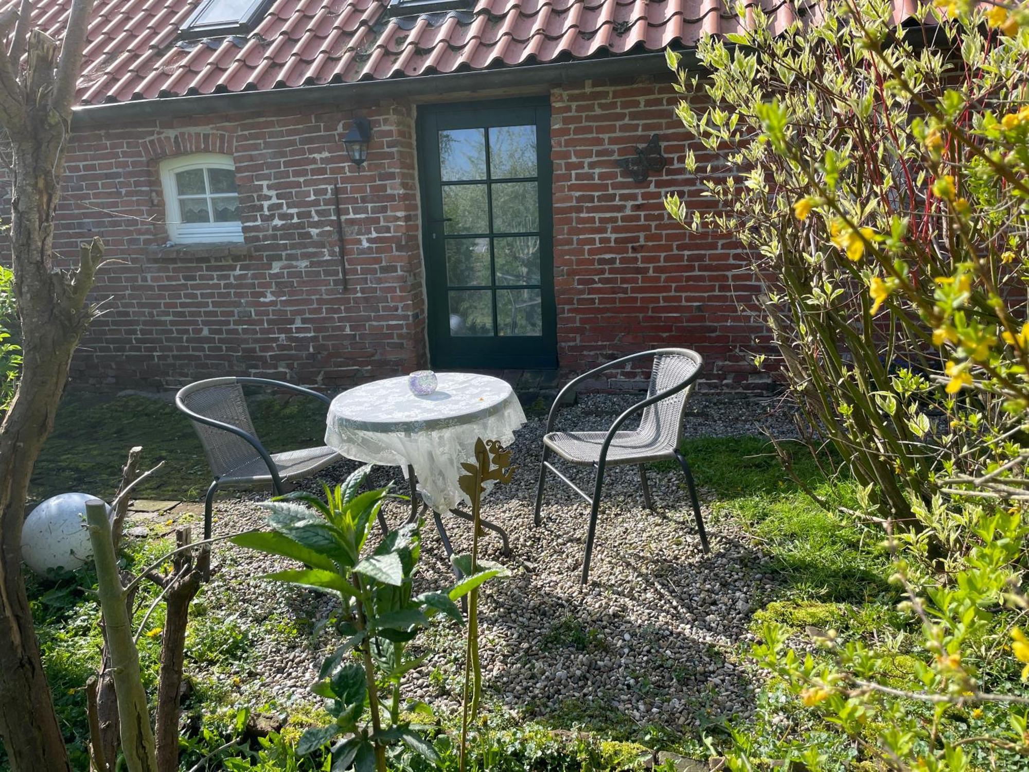 Ferienhof Spiegelhaus Krummhörn Buitenkant foto