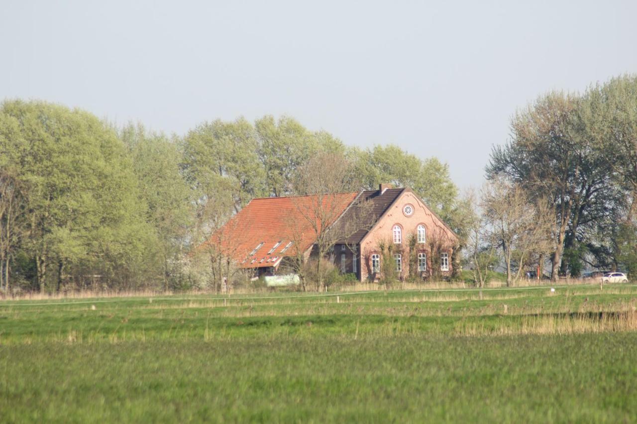 Ferienhof Spiegelhaus Krummhörn Buitenkant foto